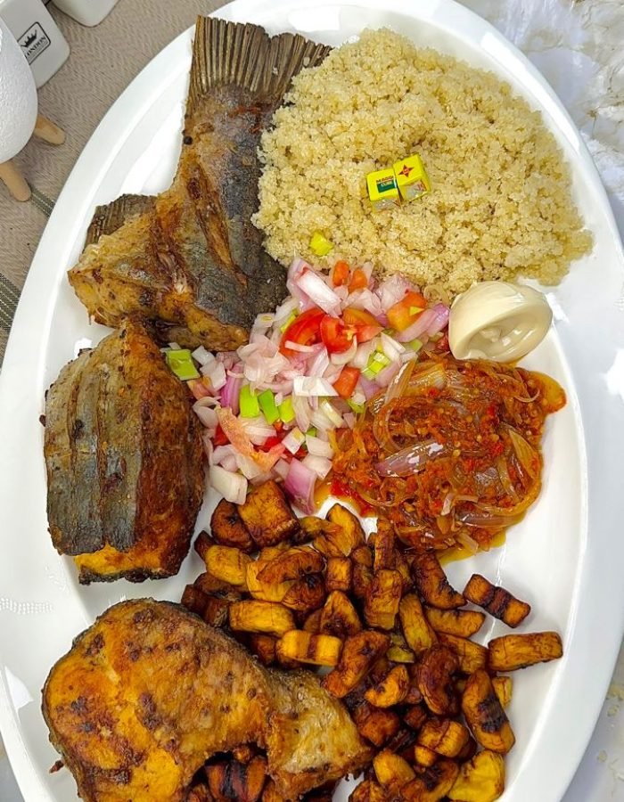 Attieke + alloco + poisson